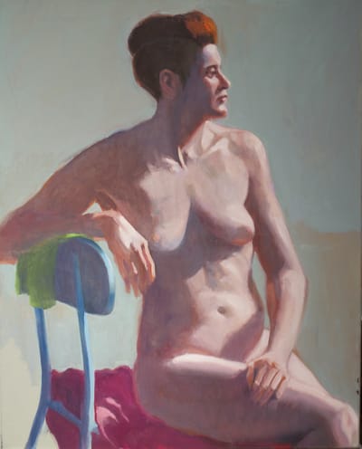 painting of nude woman, oil paintings, portrait paintings